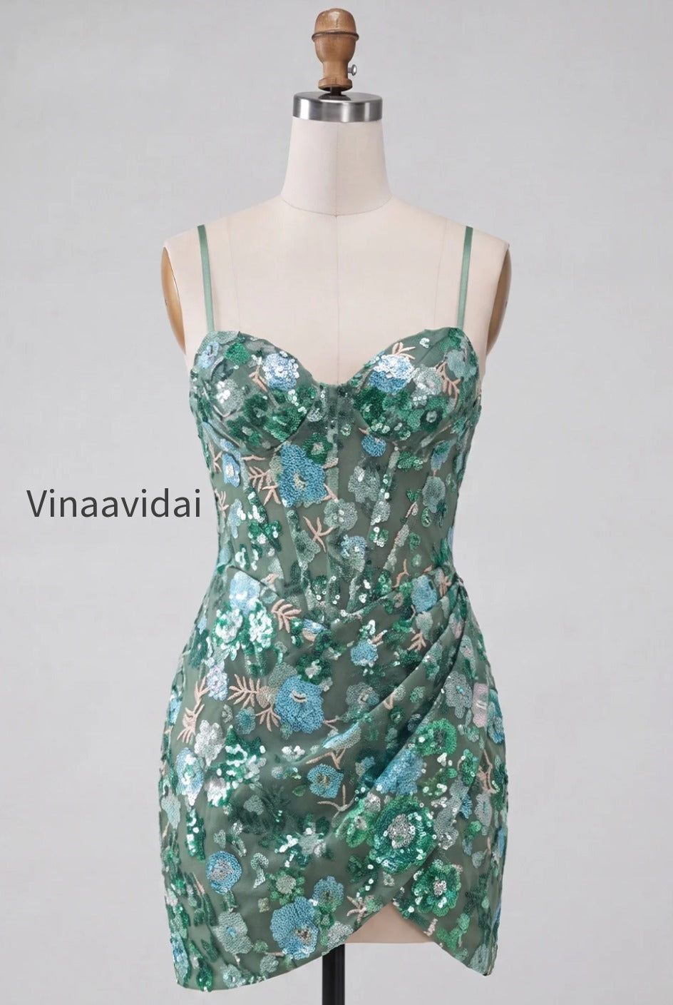 sparkly-floral-pink-sequin-corset-tight-short-homecoming-dress