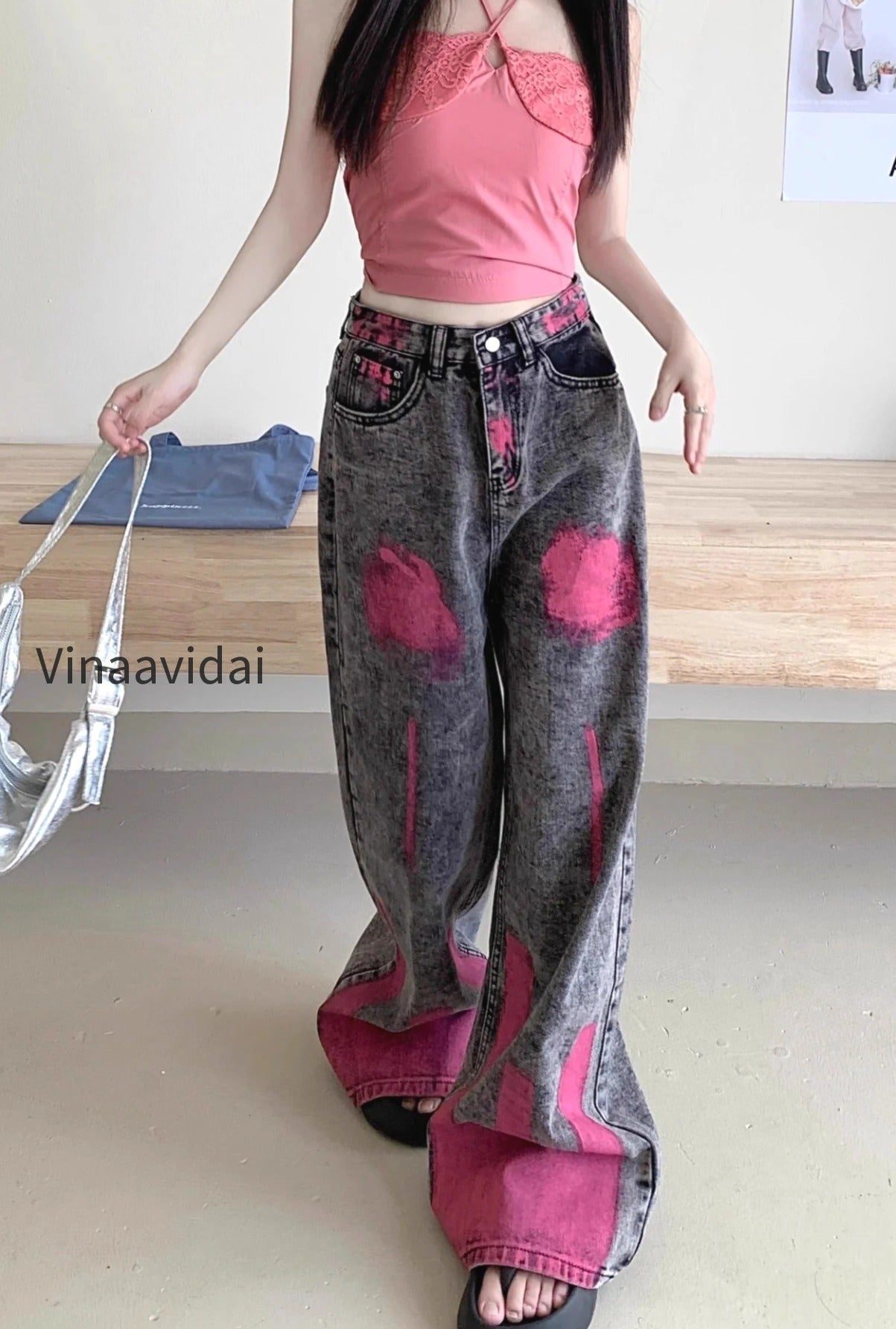graffiti-print-high-street-straight-wide-leg-flowy-jeans