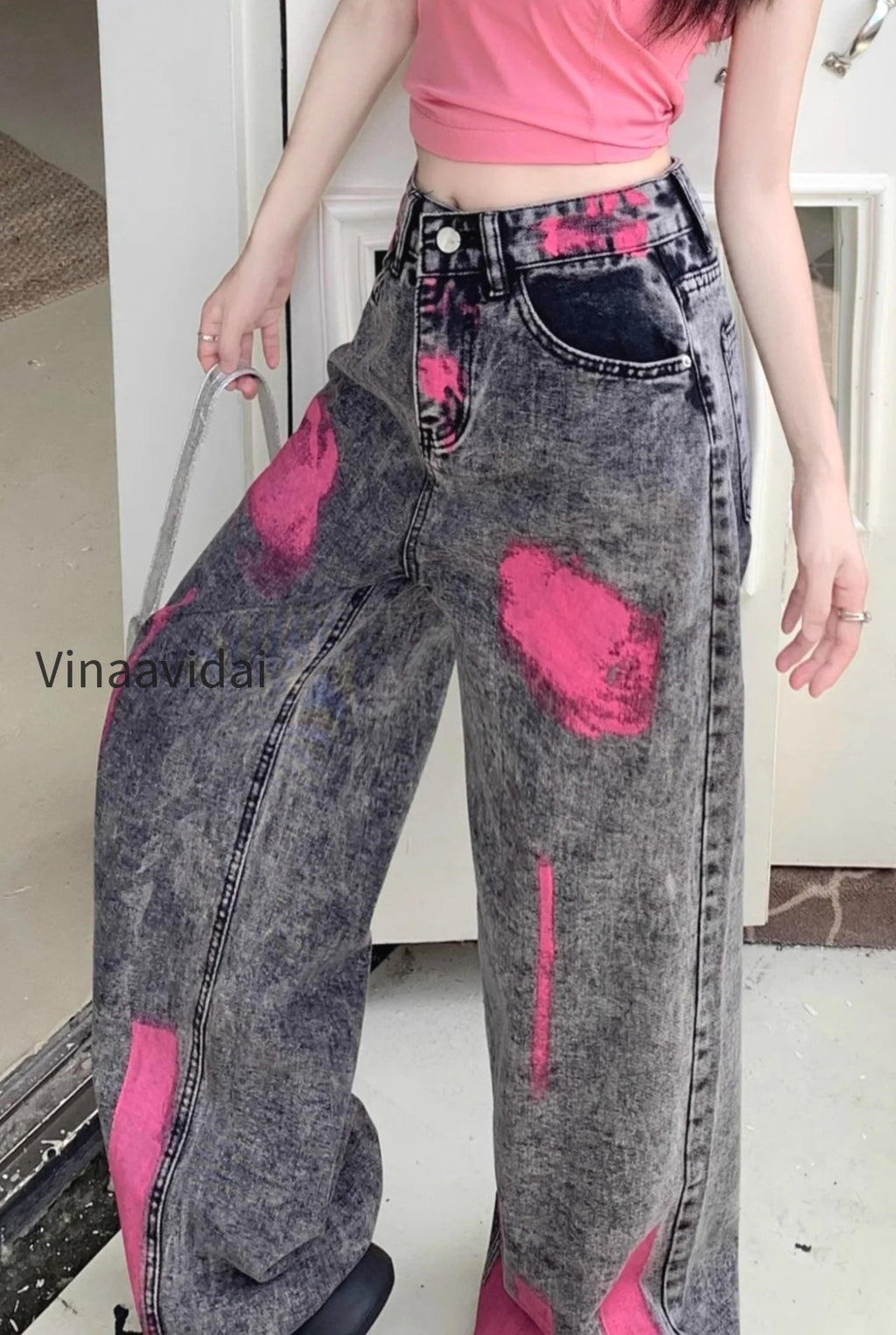graffiti-print-high-street-straight-wide-leg-flowy-jeans