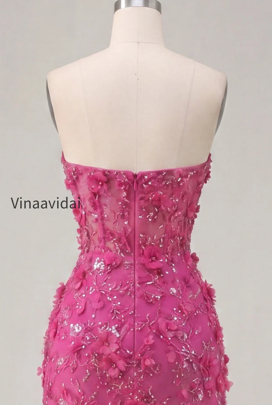 sparkly-fuchsia-corset-floral-tight-short-sweetheart-homecoming-dress-with-beading