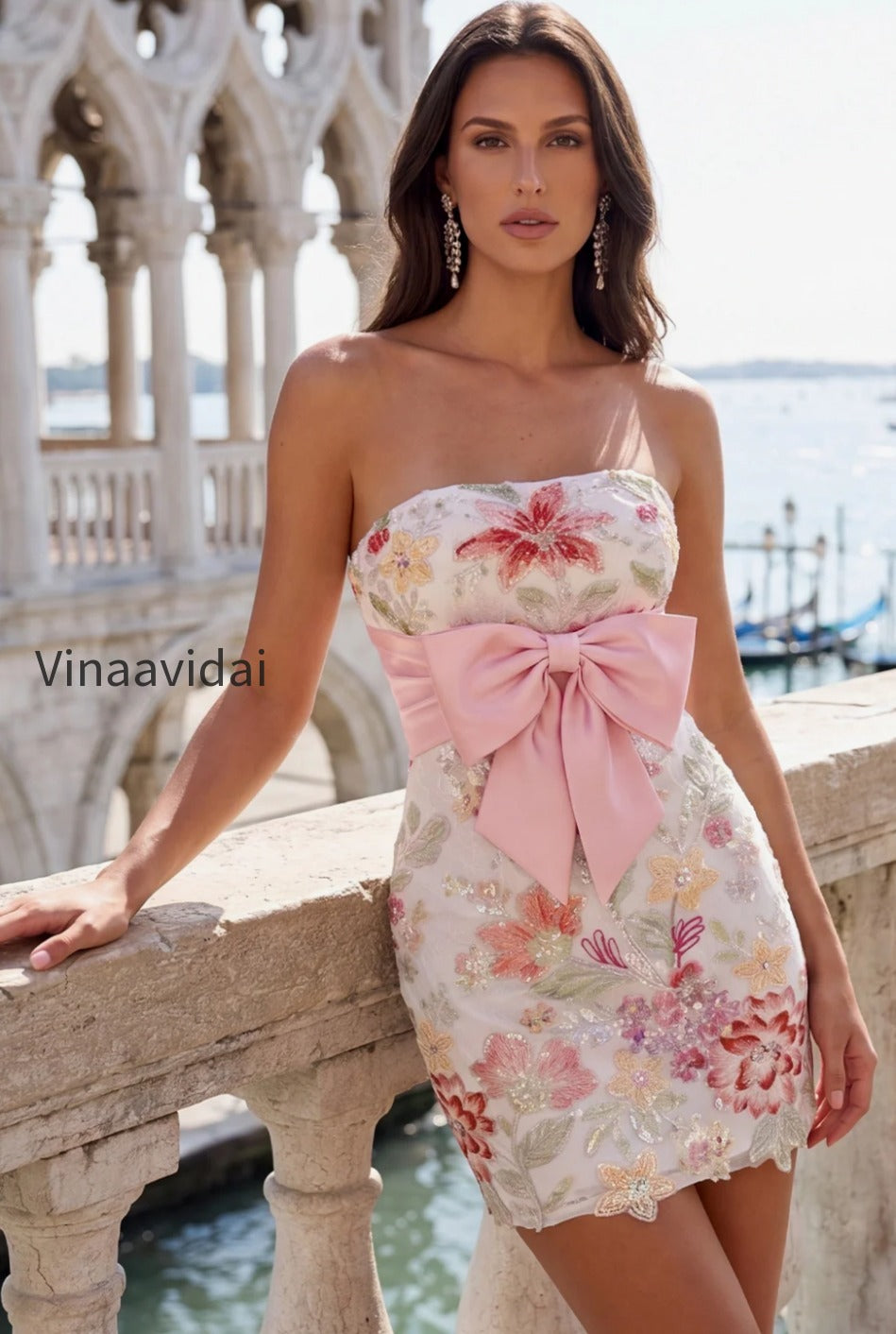 floral-mint-green-sequin-tight-short-homecoming-dress-with-bow