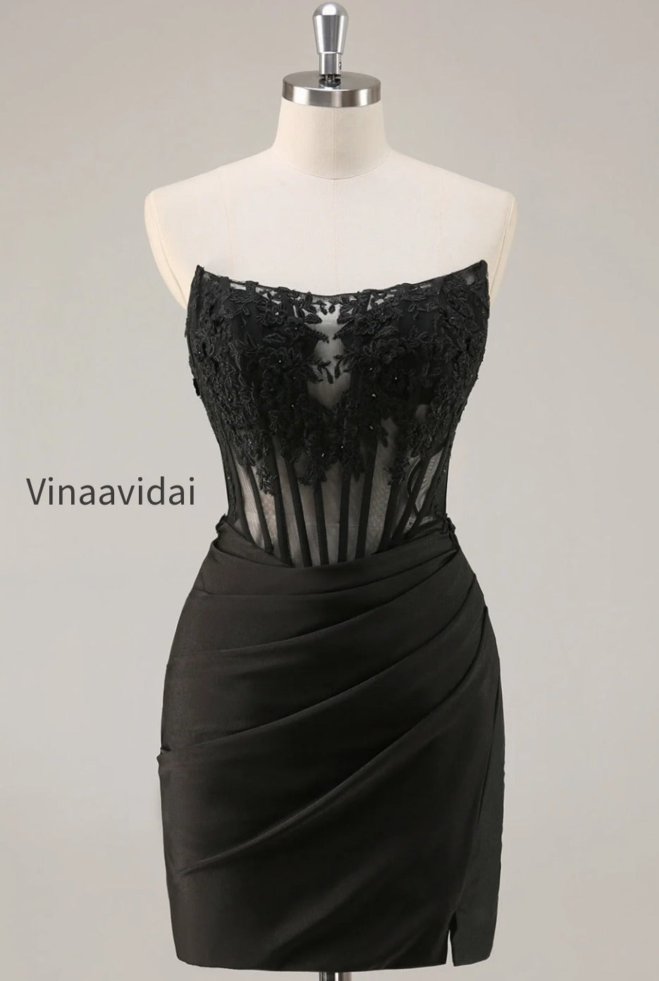 pink-strapless-bodycon-corset-short-homecoming-dress-with-lace