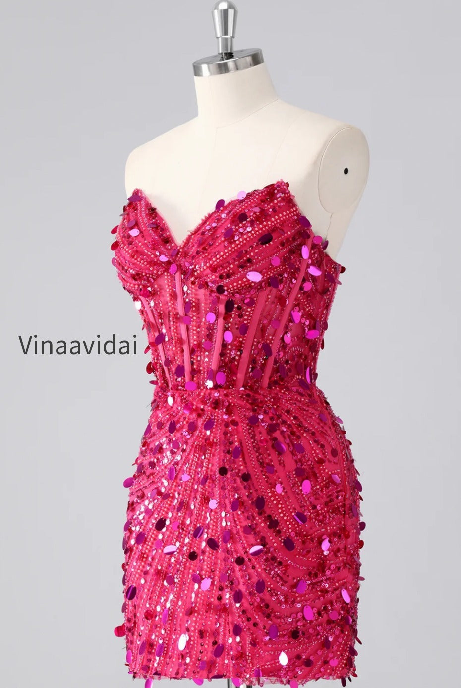 sparkly-red-corset-sequins-strapless-short-homecoming-dress