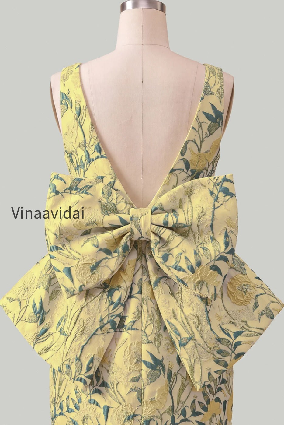 floral-pink-green-tight-boat-neck-short-homecoming-dress-with-bow