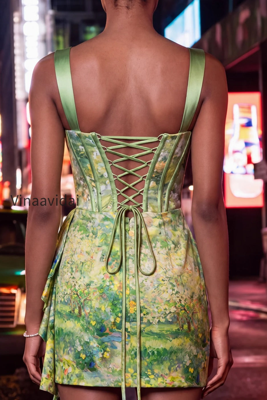 floral-apricot-corset-ruched-tight-short-homecoming-dress-with-beading