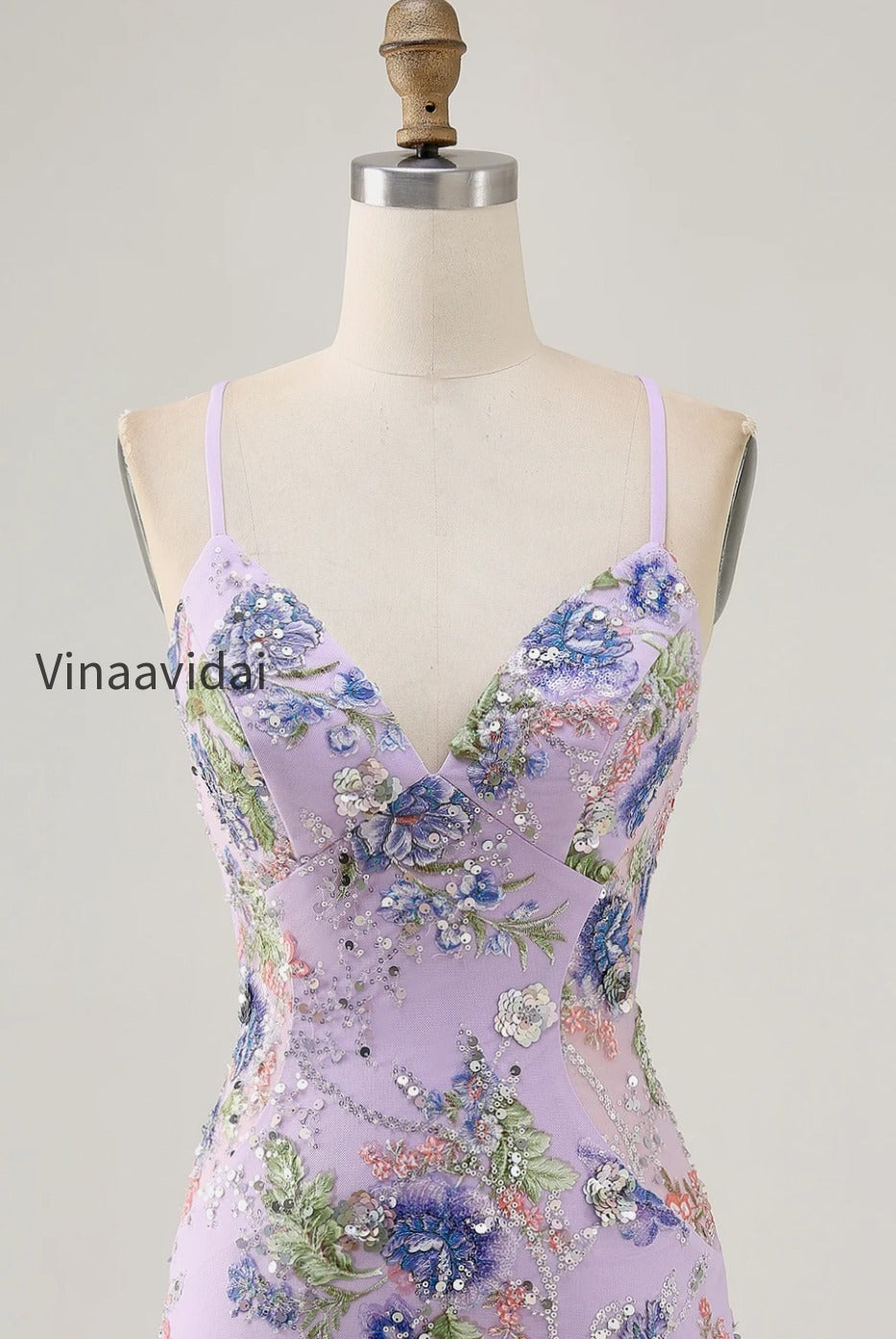 sparkly-pink-beaded-floral-short-tight-homecoming-dress-with-sequins