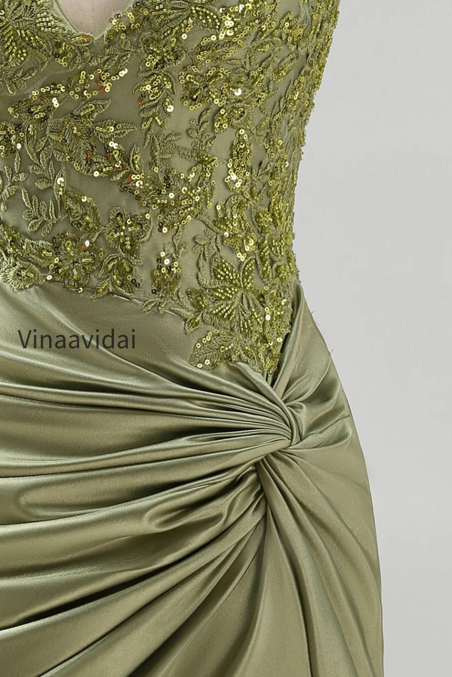 army-green-appliqued-ruched-halter-tight-short-corset-homecoming-dress